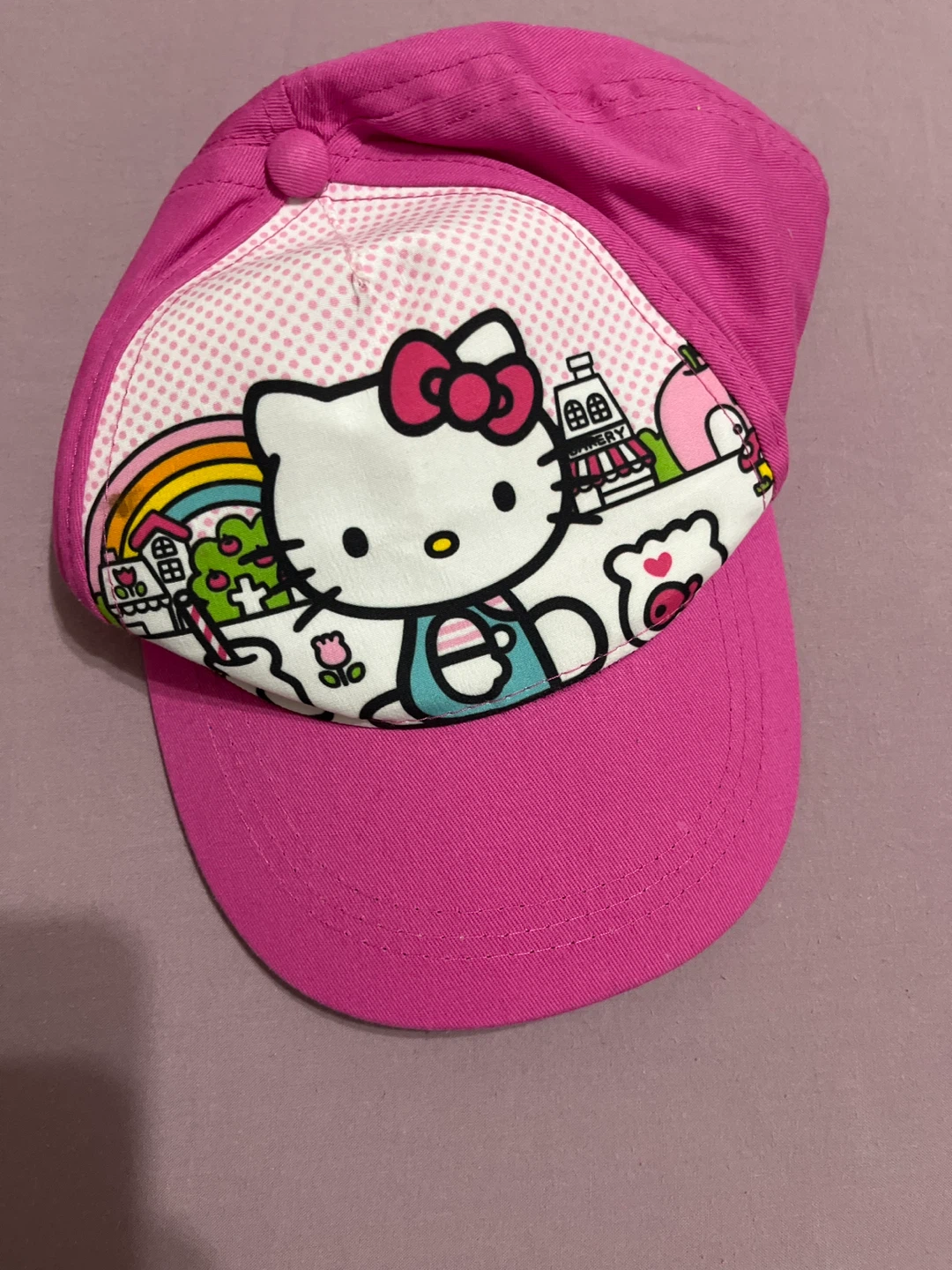 Hello Kitty Pink Baseball Cap