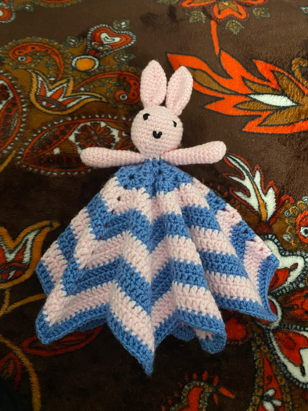 Crocheted Bunny Lovey
