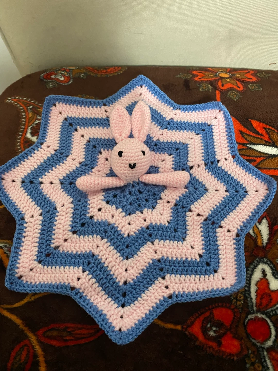 Crocheted Bunny Lovey - photo 2