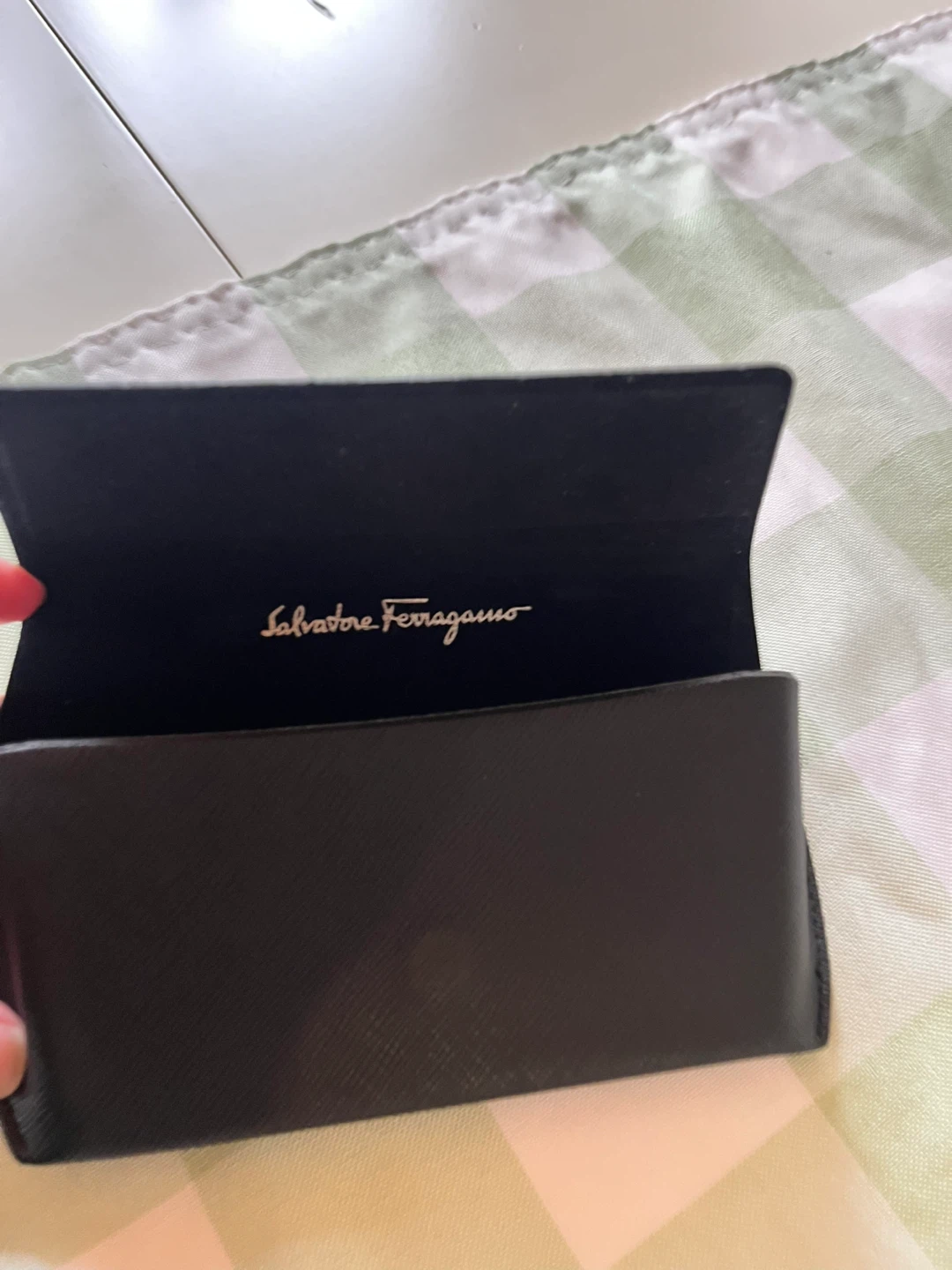 Salvatore Ferragamo Black Round Sunglasses - photo 3