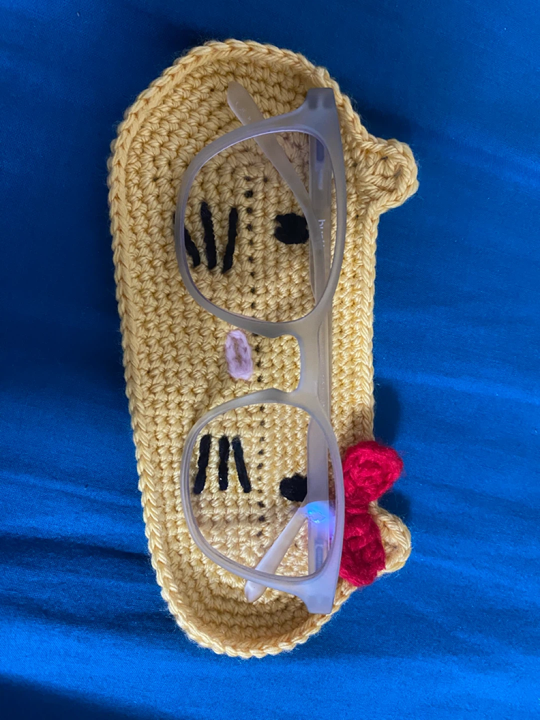 Hand-crocheted Glasses Case - photo 2