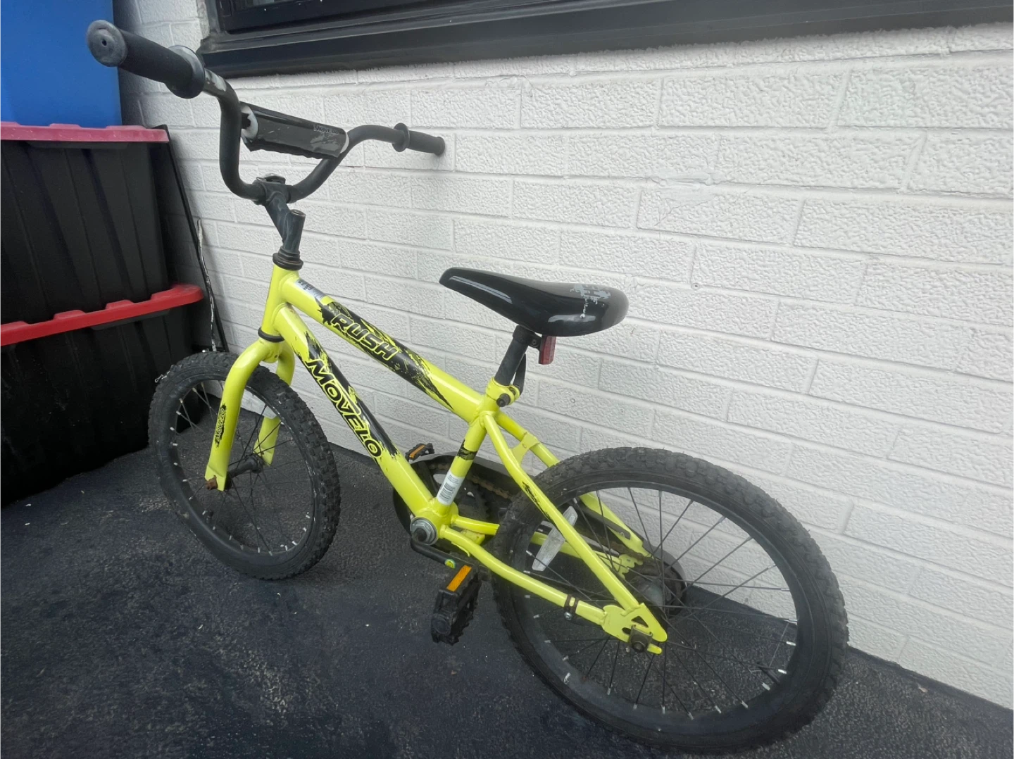 RUSH Move 1.0 Kids Bike - Yellow