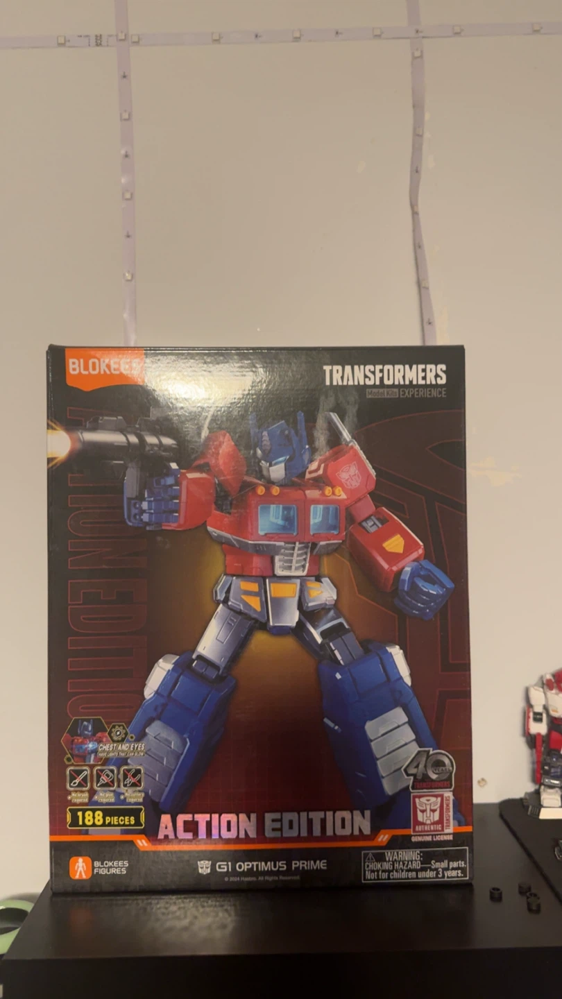 Blokees Transformers G1 Optimus Prime Action Edition Figure