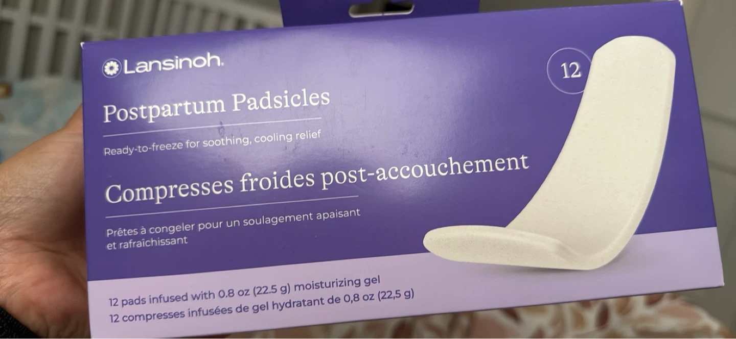 Lansinoh Postpartum Padsicles - 12 Count