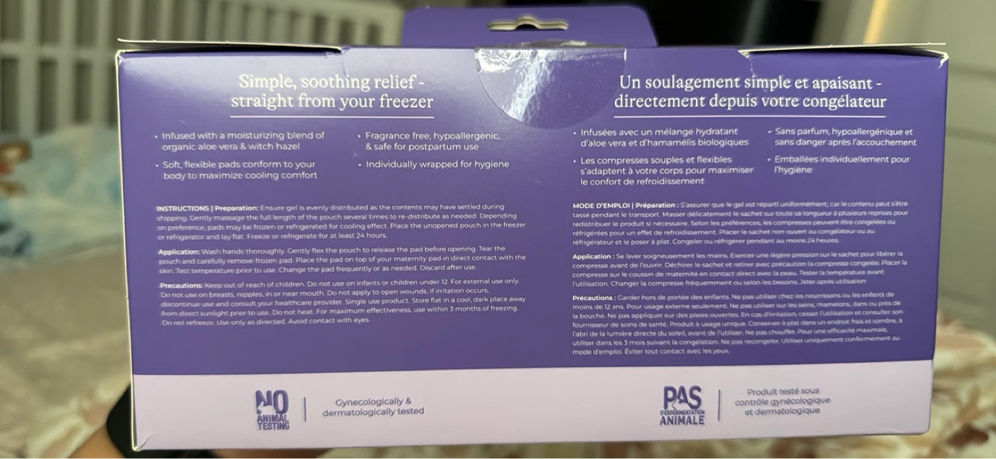 Lansinoh Postpartum Padsicles - 12 Count - photo 2