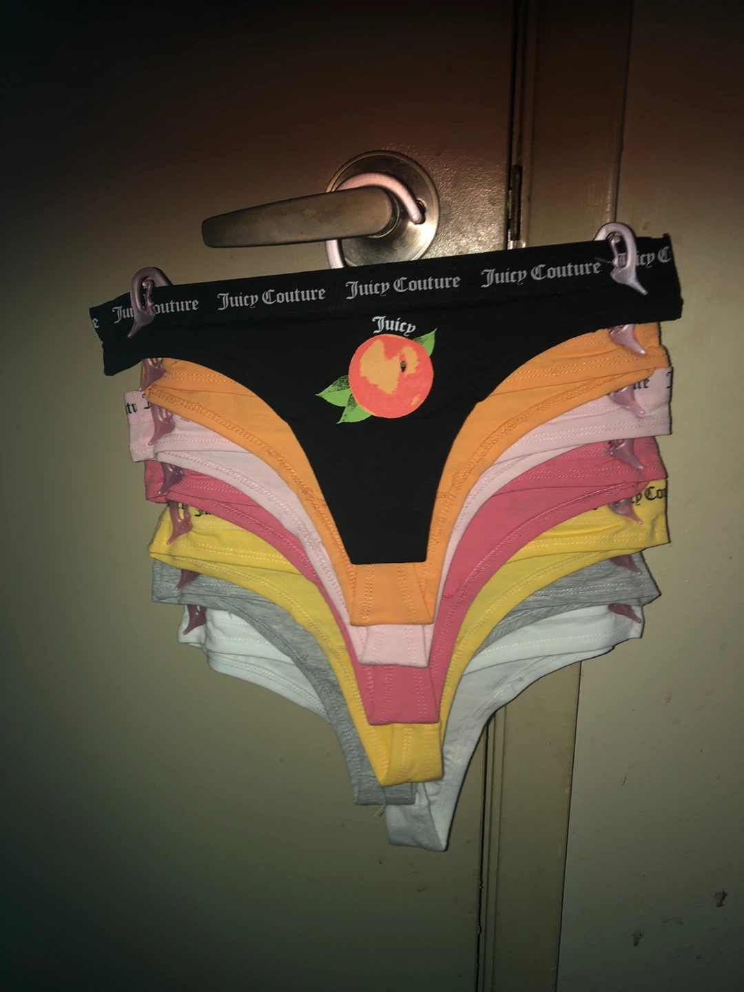 Juicy Couture Women's Thong Underwear Pack - Assorted Colors