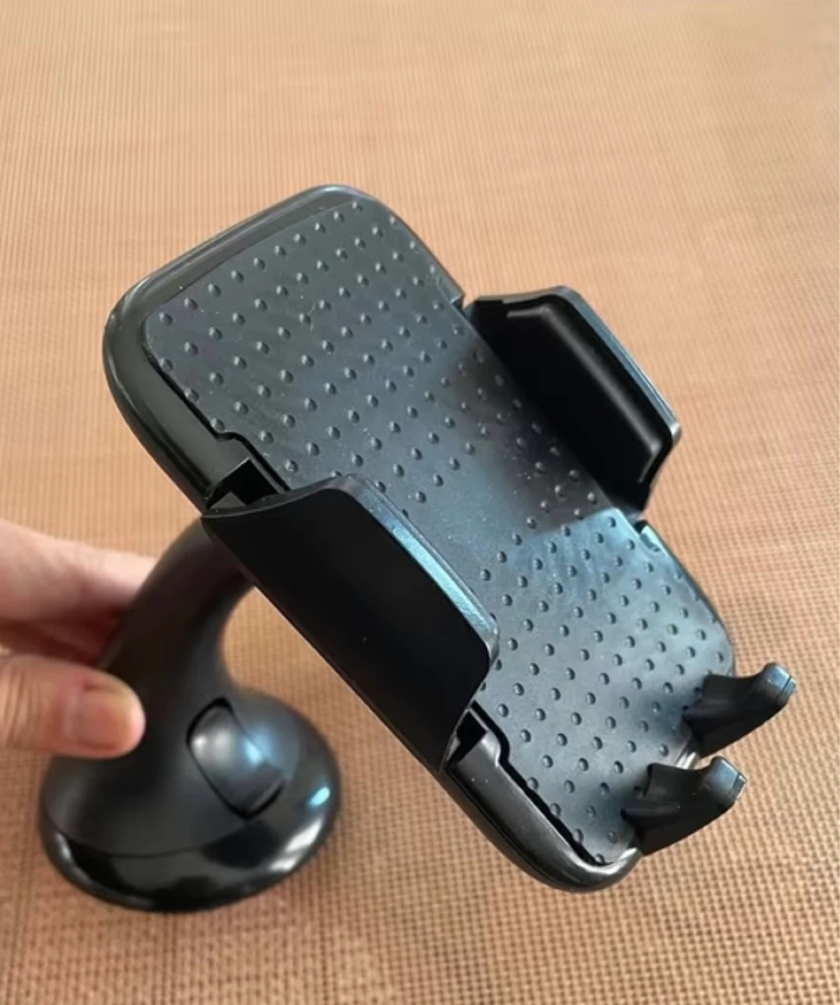 Black Suction Cup Car Phone Mount Holder