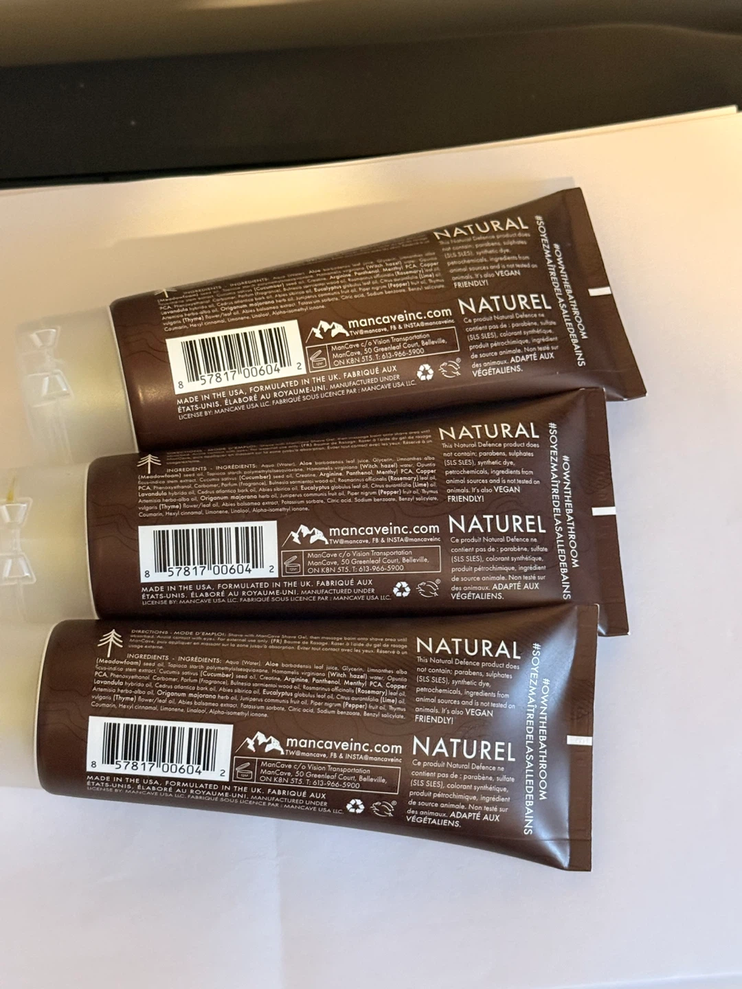 Man Cave Shave Balm - 3 Pack 100ml Each - photo 4