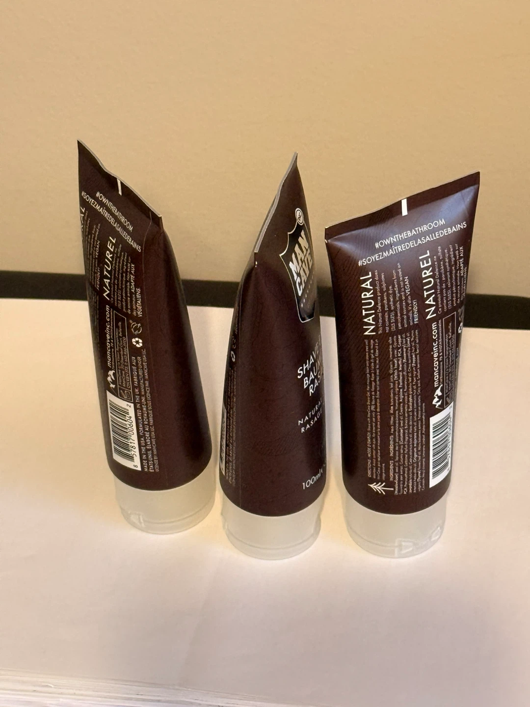 Man Cave Shave Balm - 3 Pack 100ml Each - photo 5