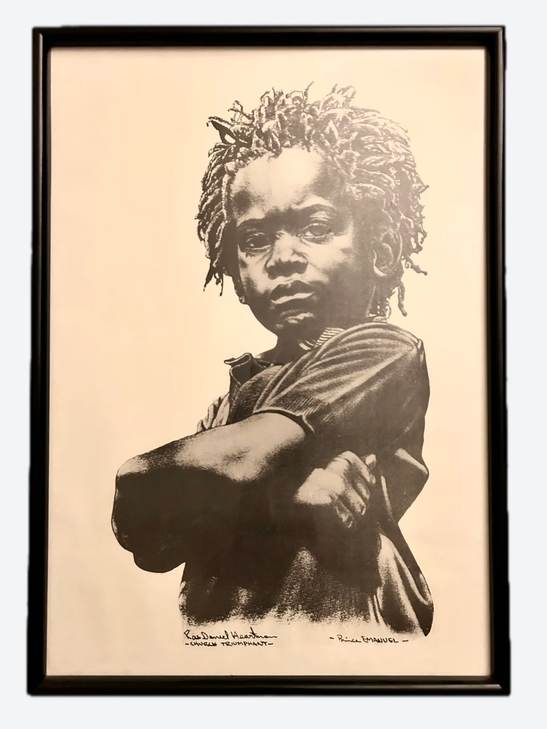 "Prince Emanuel" by the Jamaican artist Ras Daniel Heartman