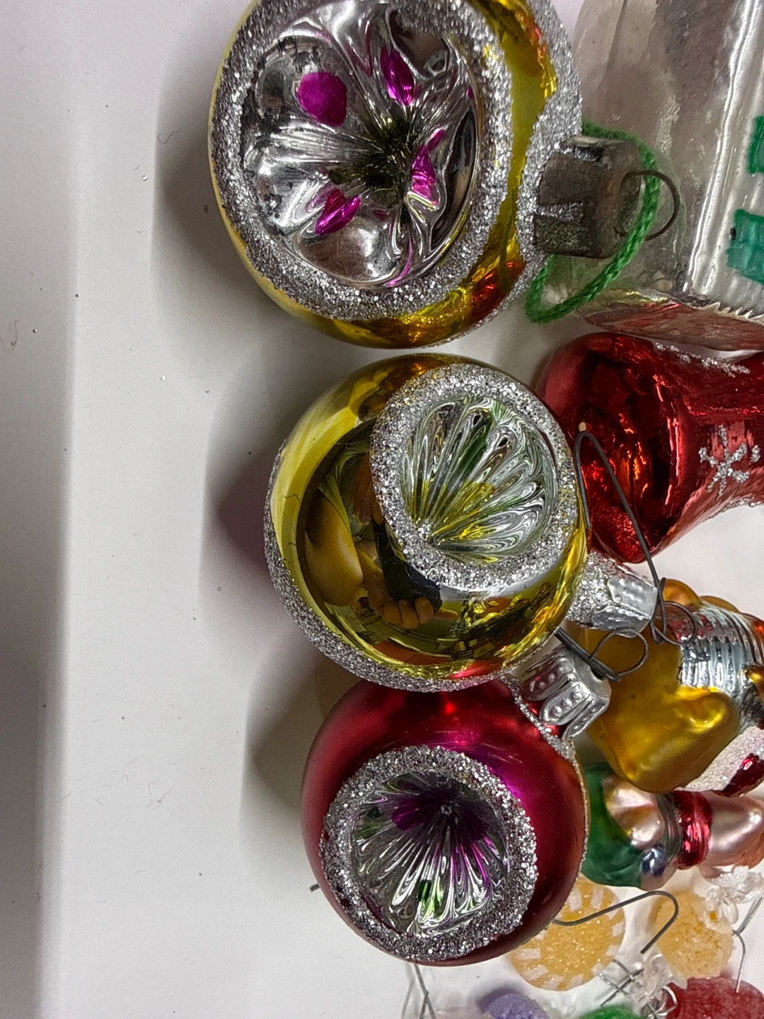 Vintage Glass Christmas Ornaments Your Own Germany Czech - photo 3
