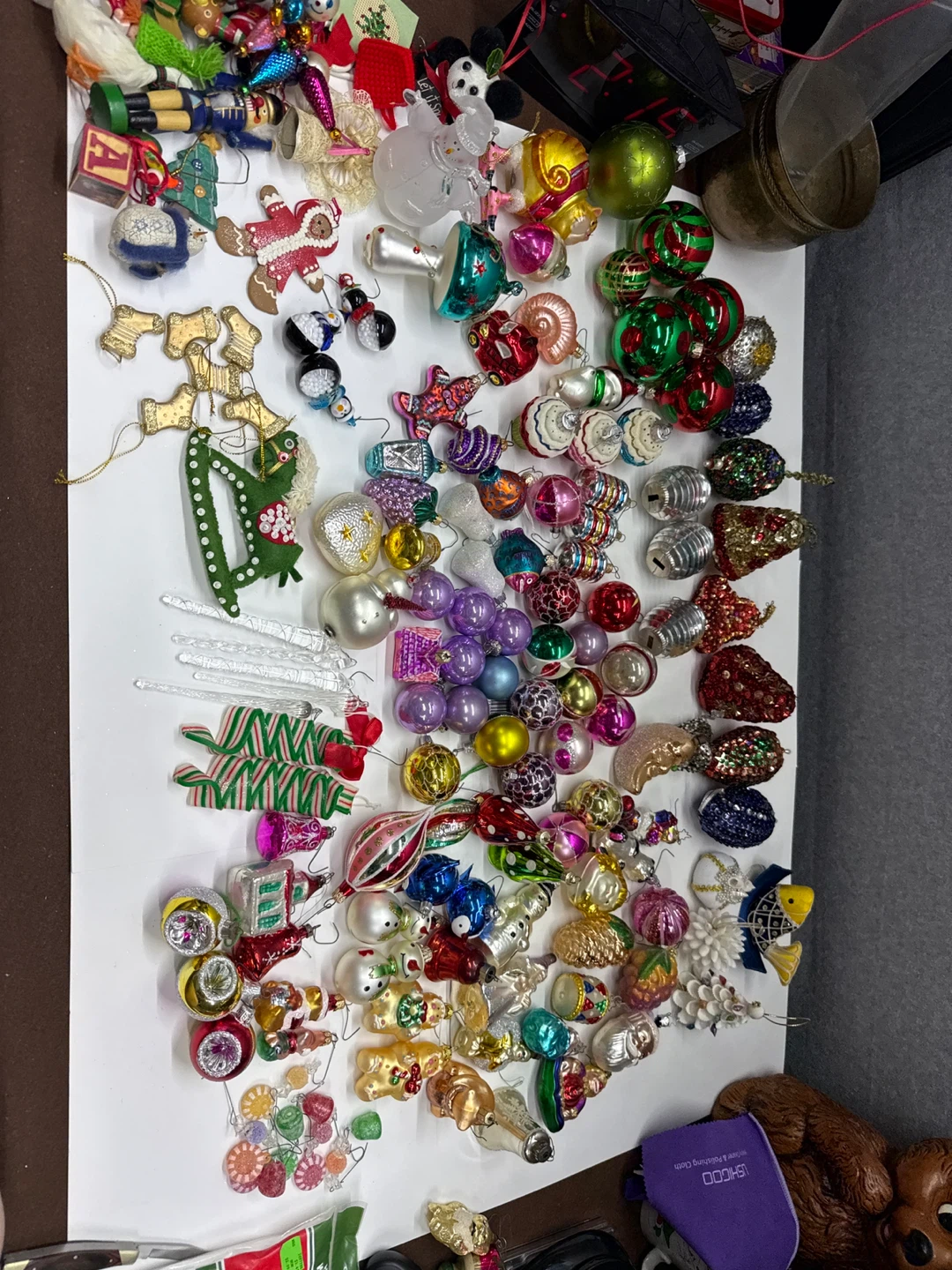 Vintage Glass Christmas Ornaments Your Own Germany Czech - photo 2