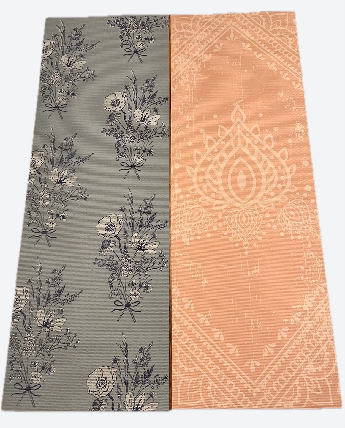 Yoga Mat Set - Floral & Mandala Designs