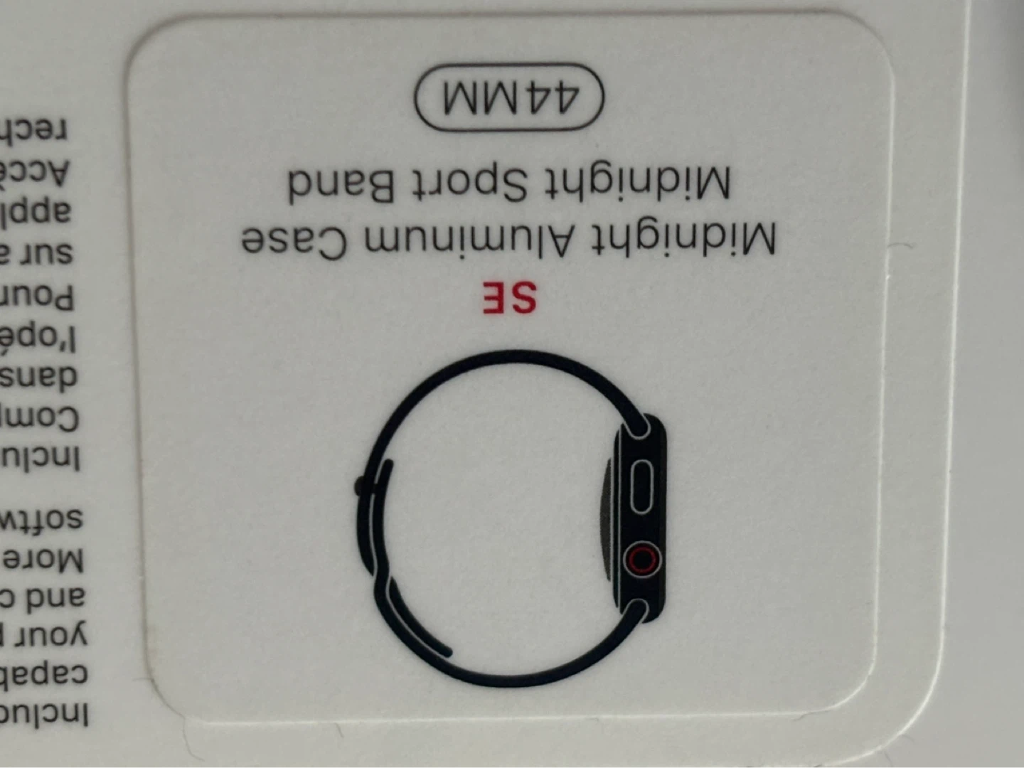 Apple Watch SE (2nd Gen) 44mm Midnight Aluminum Case - photo 3
