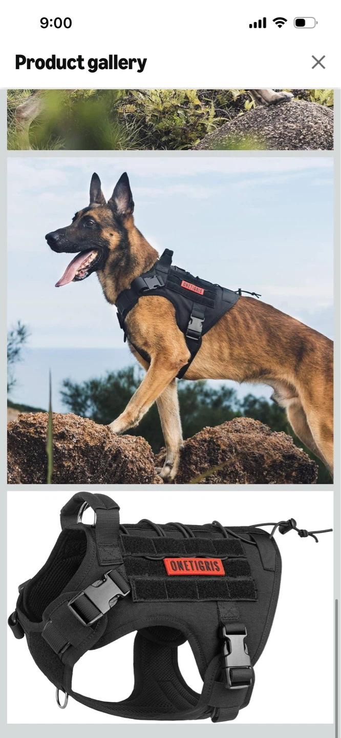 New-OneTigris Tactical Dog Harness Size L - photo 5