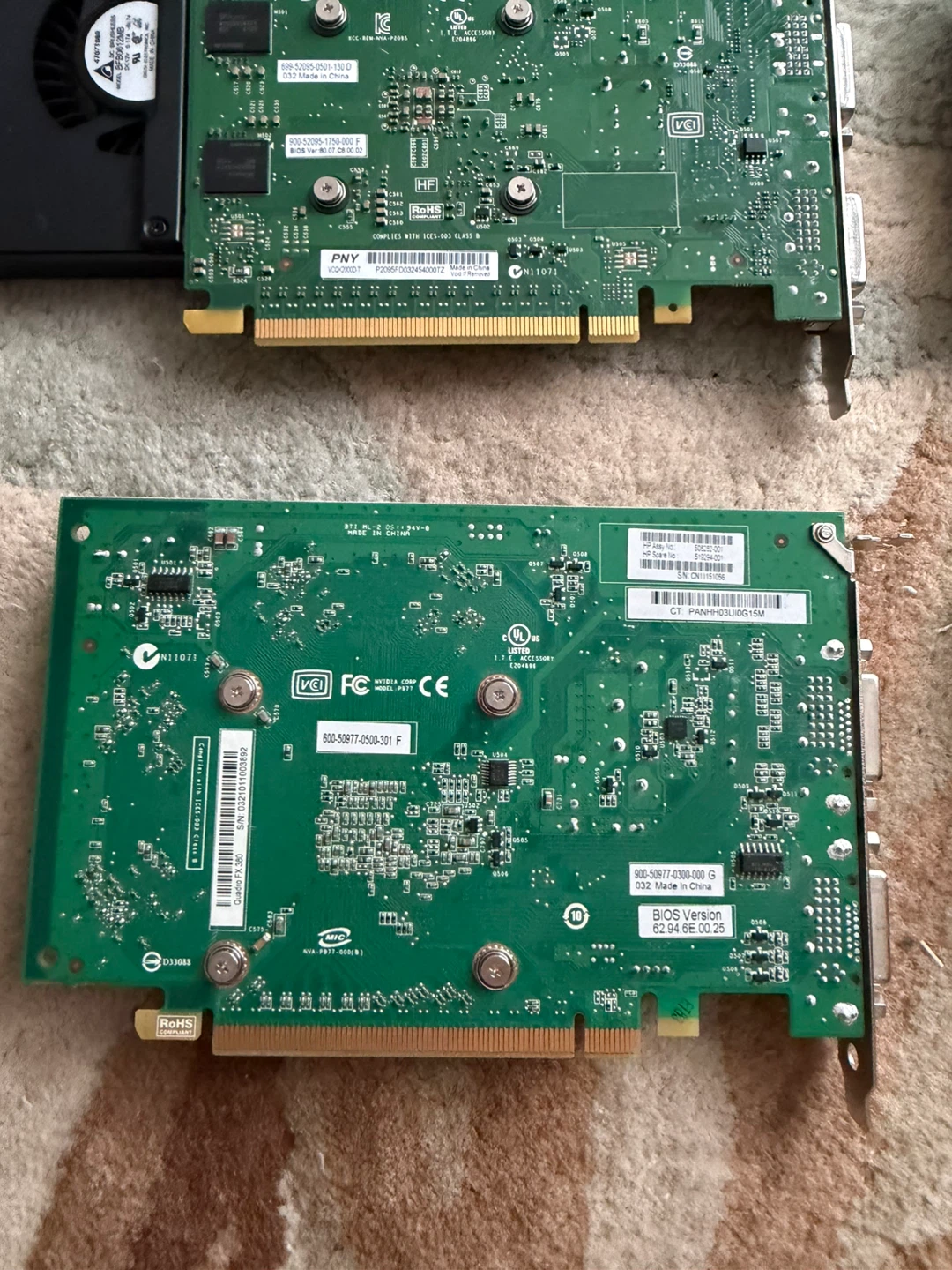 Nvidia Quadro K2000 FX380 ASUS 8400GS GPUs - photo 4