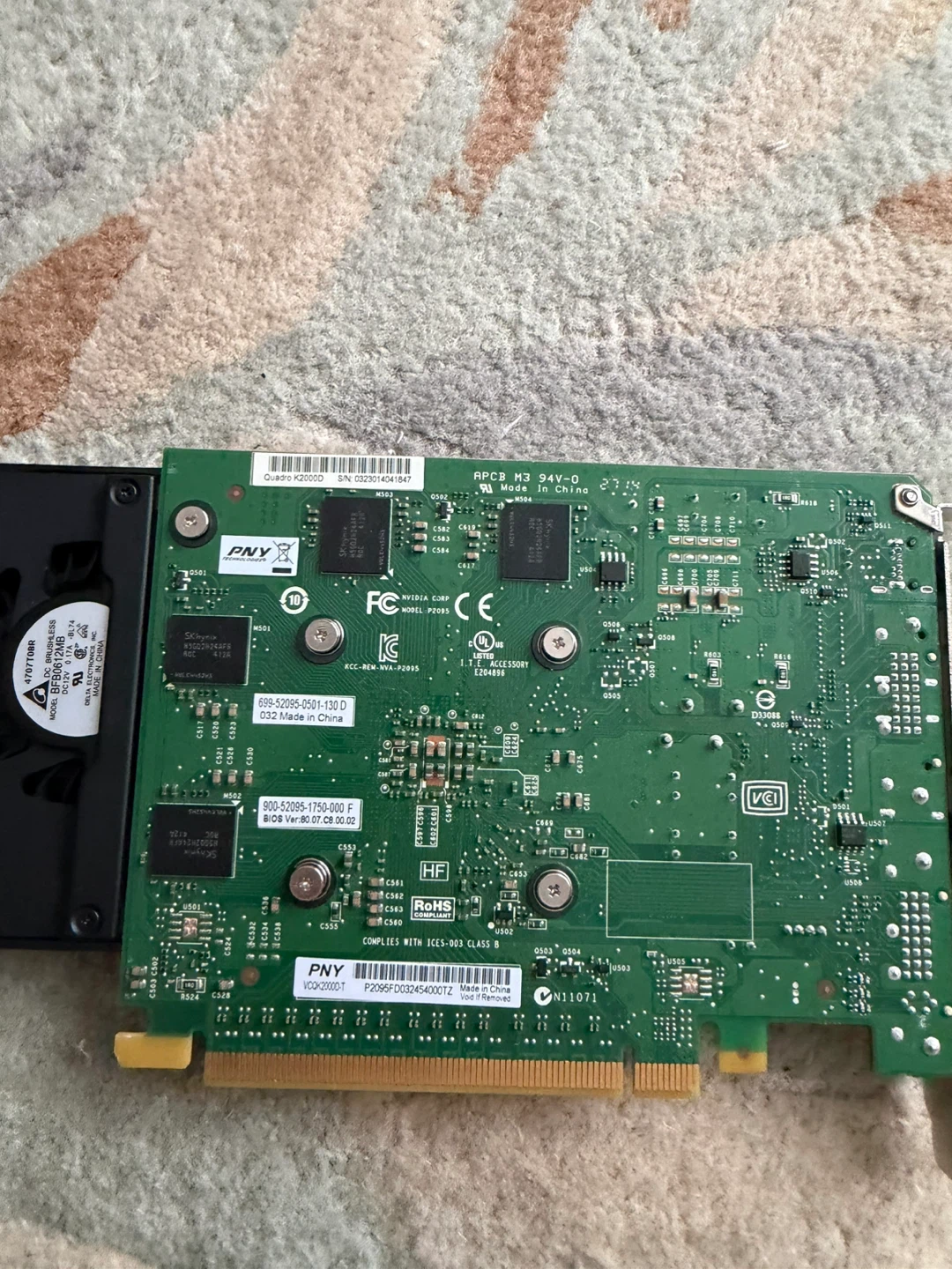 Nvidia Quadro K2000 FX380 ASUS 8400GS GPUs - photo 3