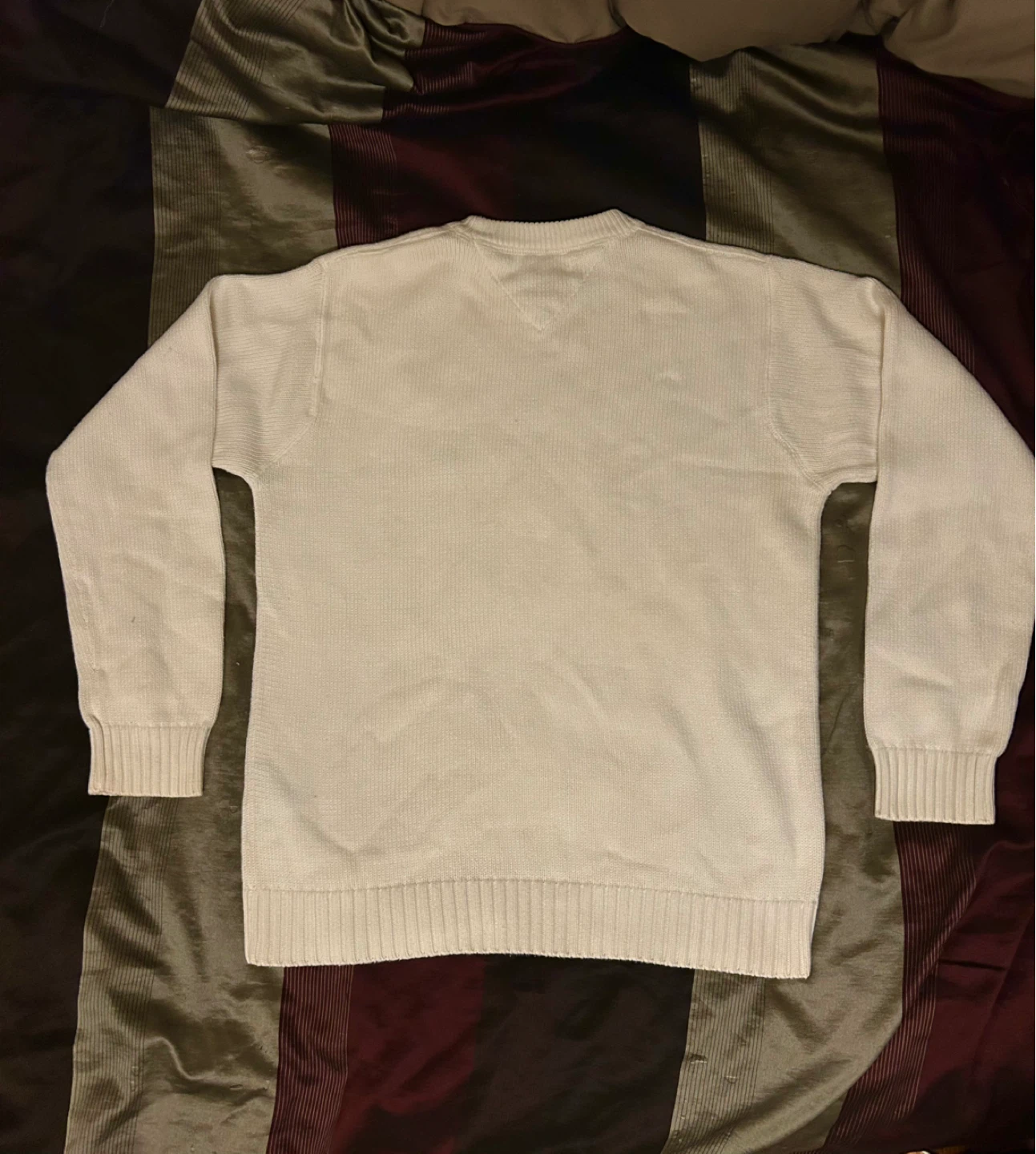 Tommy Hilfiger Cream Crewneck Sweater - photo 2