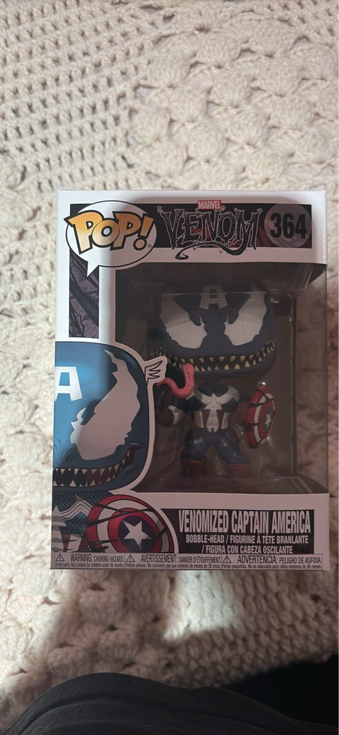 Funko Pop Marvel Venomized Captain America 364