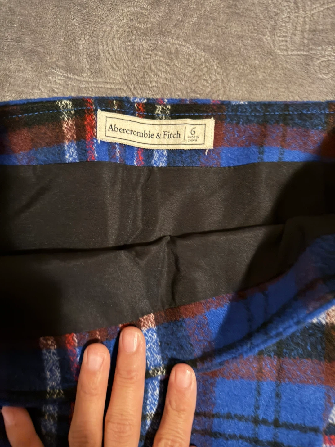 Abercrombie & Fitch Plaid Skirt Size 6 - photo 2