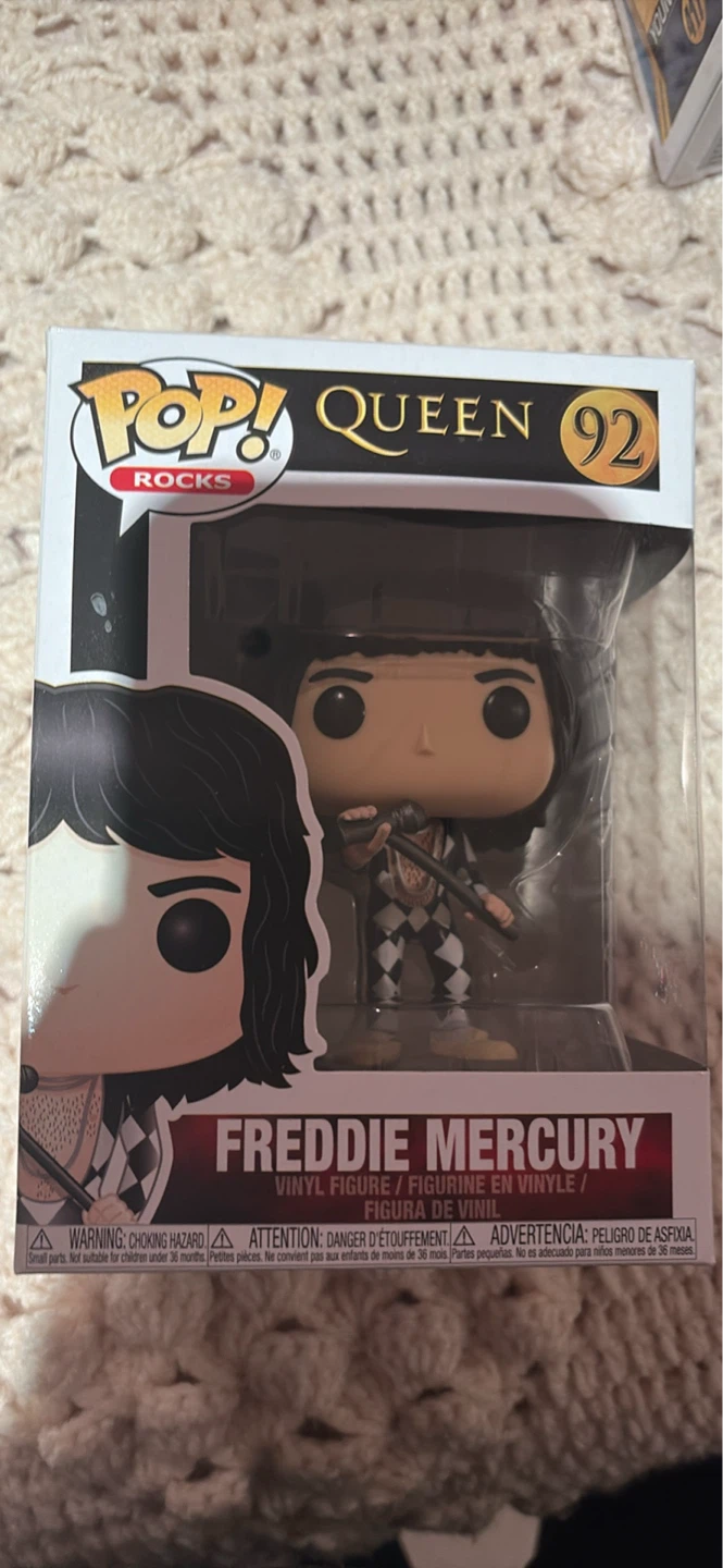 Funko Pop! Rocks Queen Freddie Mercury Vinyl Figure #92
