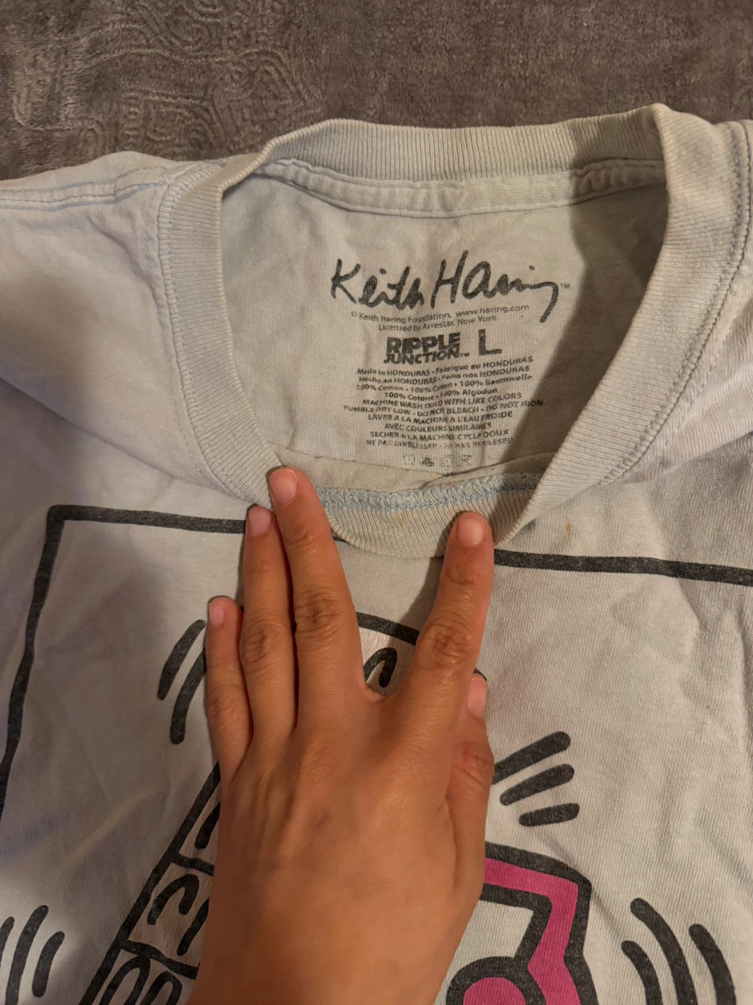 Keith Haring Pisa '89 Long Sleeve T-Shirt - photo 3