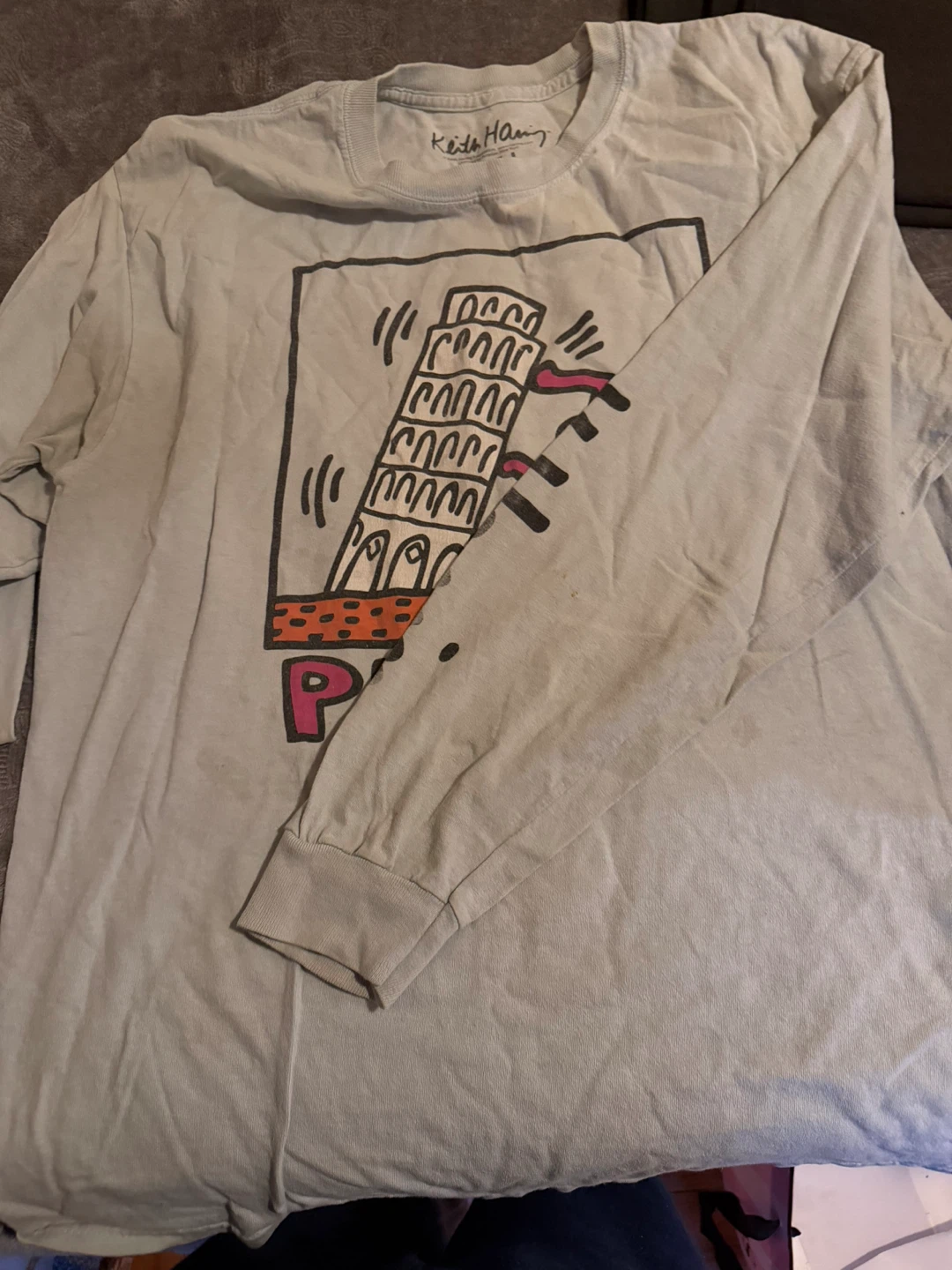 Keith Haring Pisa '89 Long Sleeve T-Shirt - photo 2