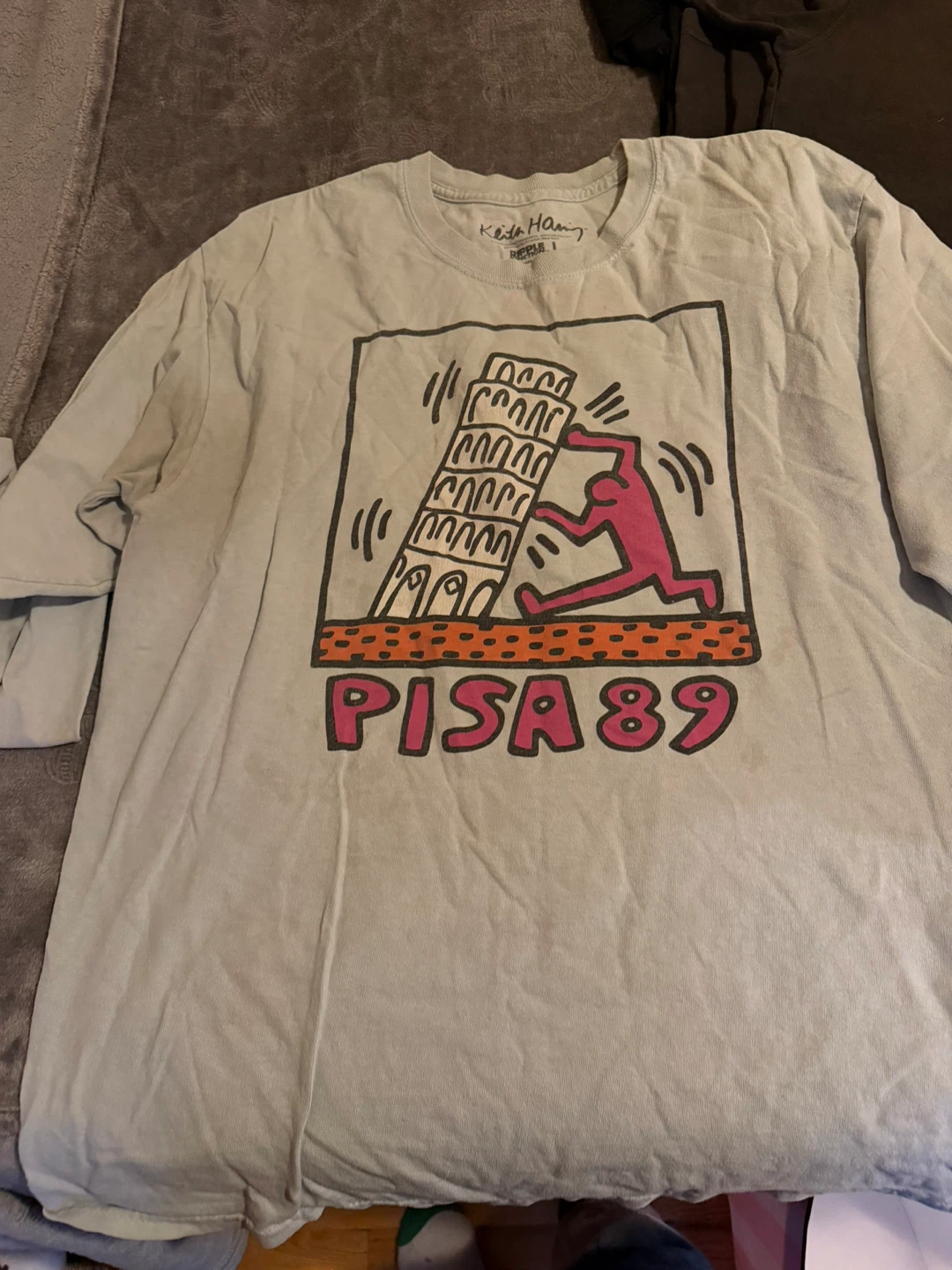 Keith Haring Pisa '89 Long Sleeve T-Shirt