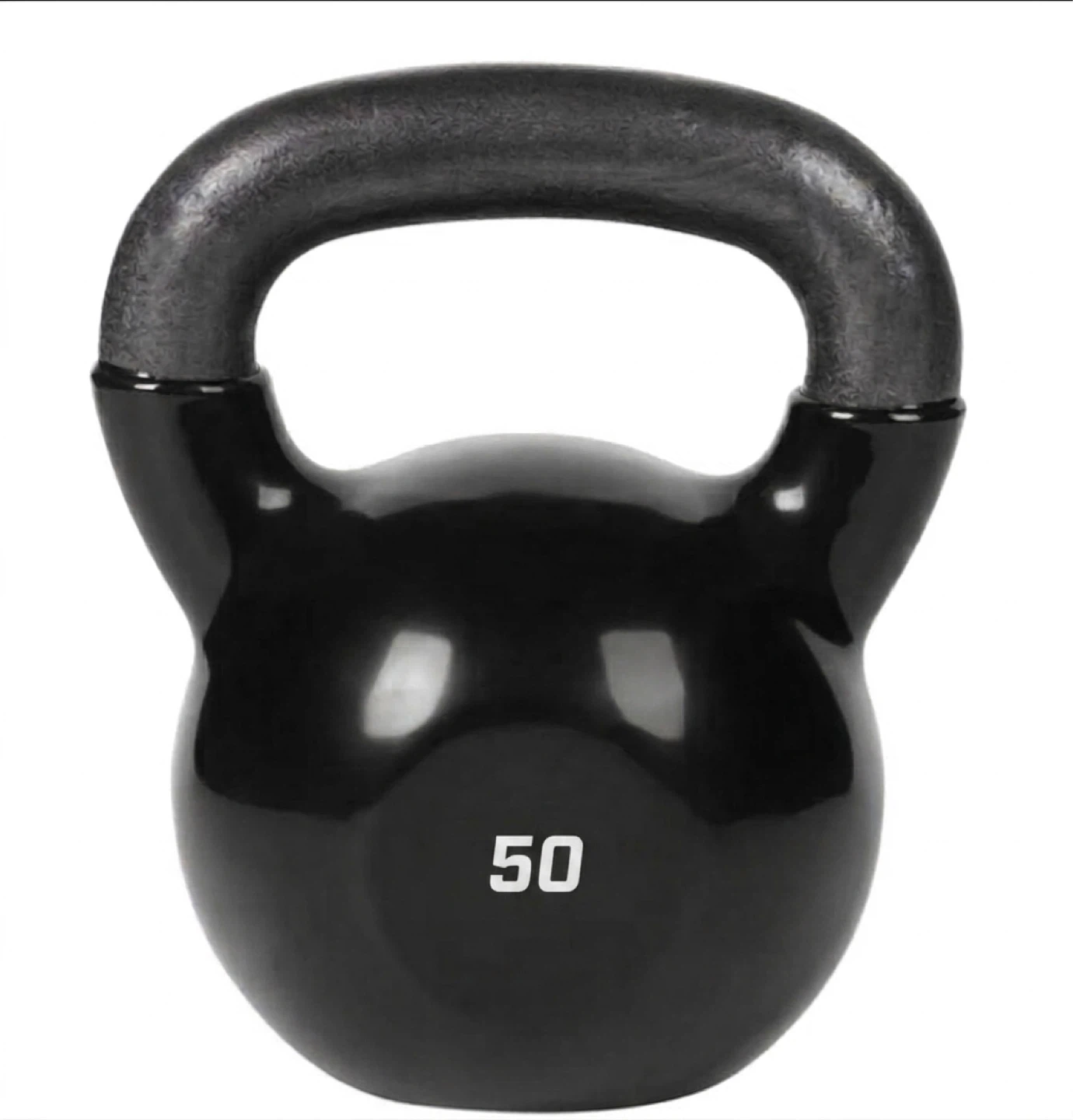 Kettlebell 50lb Vinyl Covered