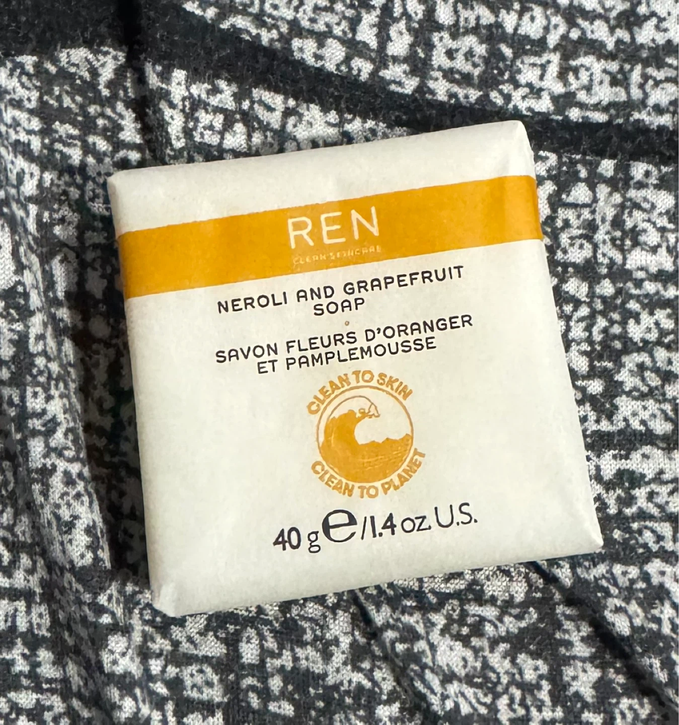 REN Neroli and Grapefruit Soap - 40g