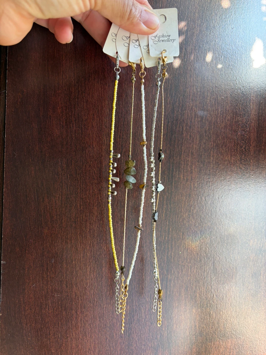 New bracelets