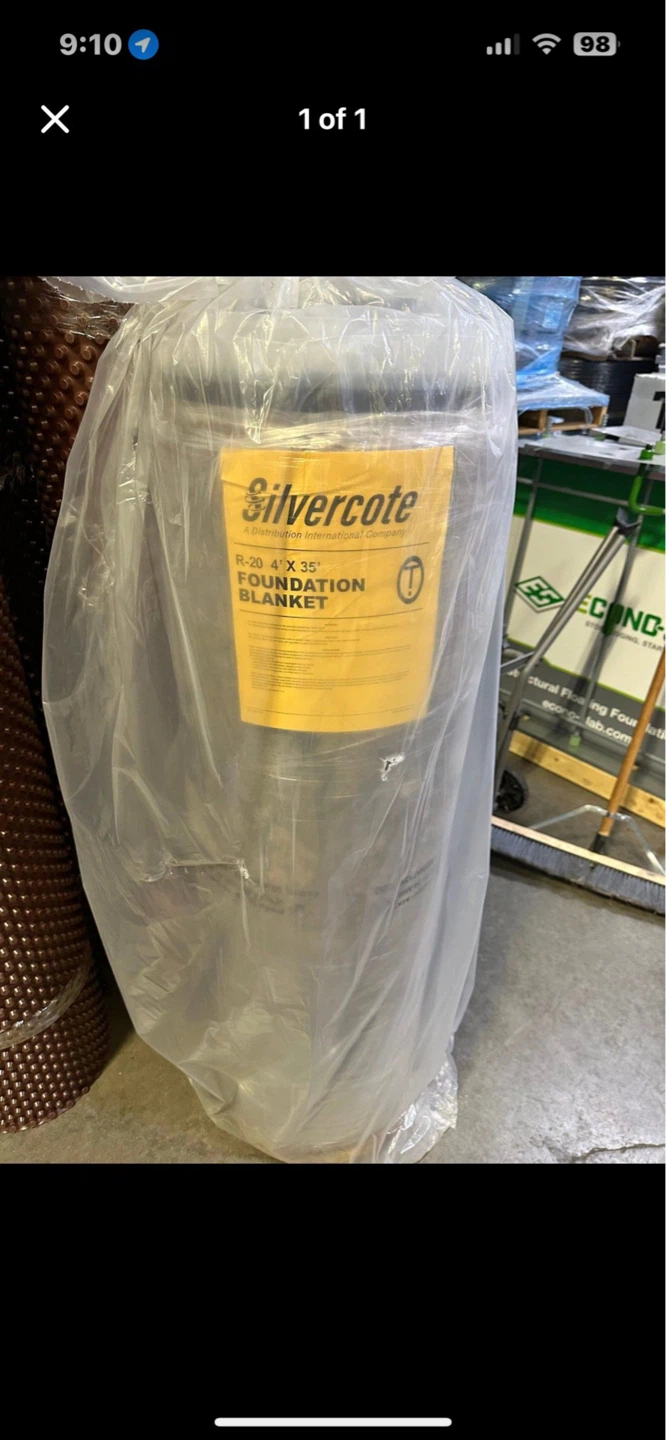 Silvercote R-20 Foundation Blanket 4' X 35' - photo 2
