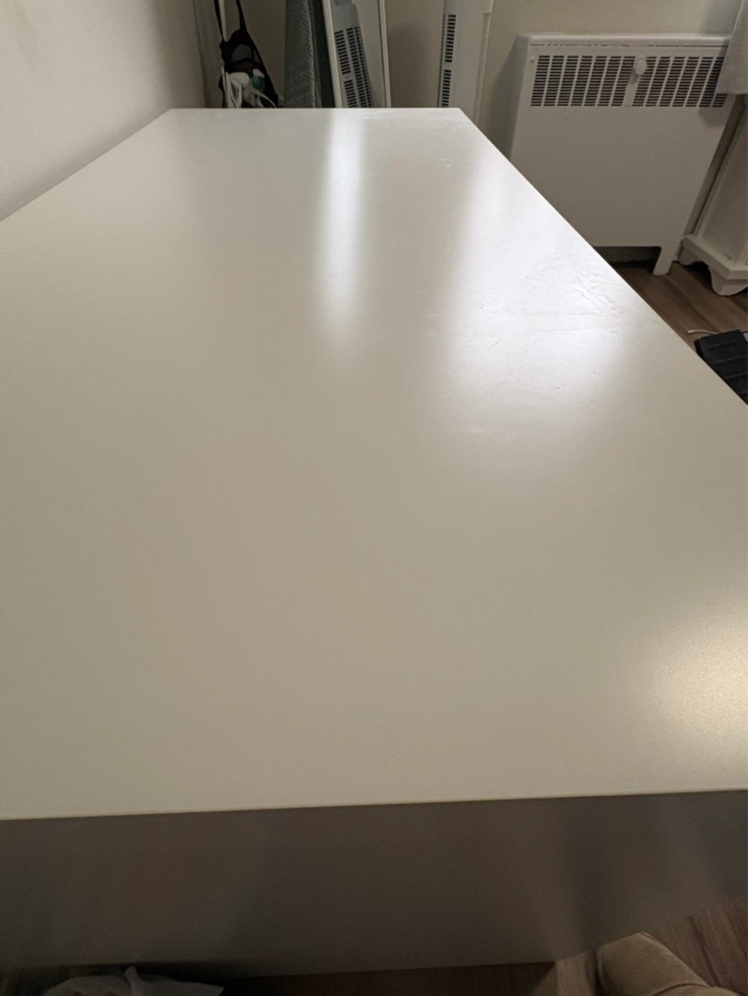 White IKEA Desk with Drawers - photo 2