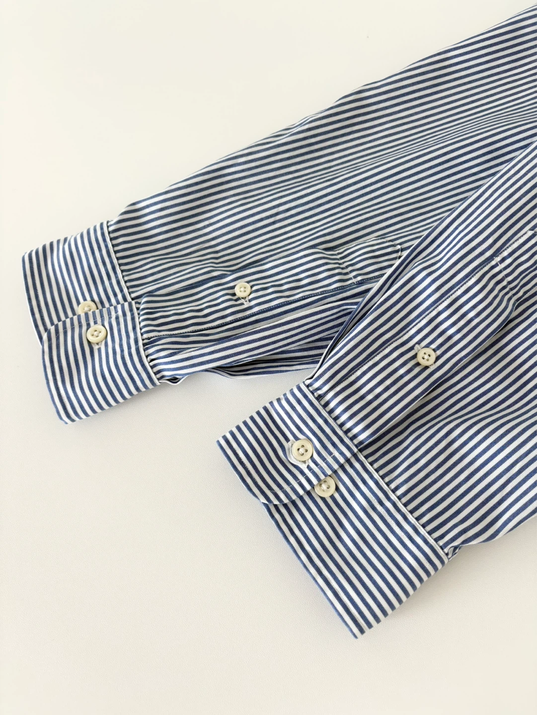 90’s Ralph Lauren 100% Cotton Striped Button-Down Shirt - photo 4