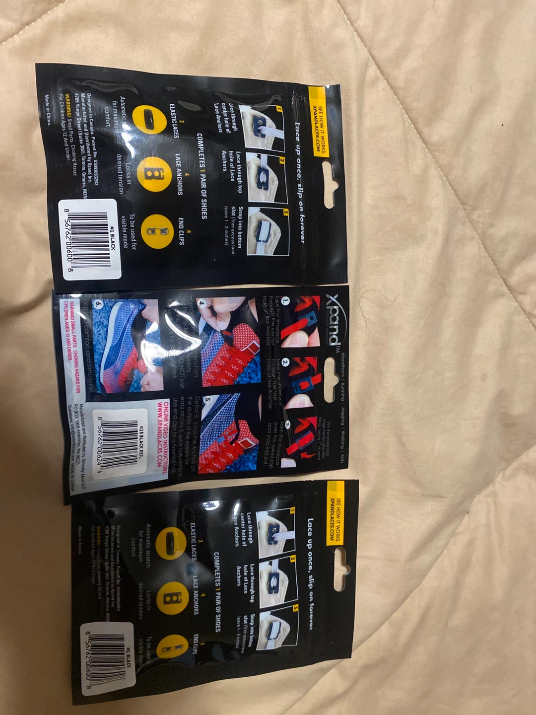 Xpand No-Tie Shoelaces (3 Pairs) - photo 2