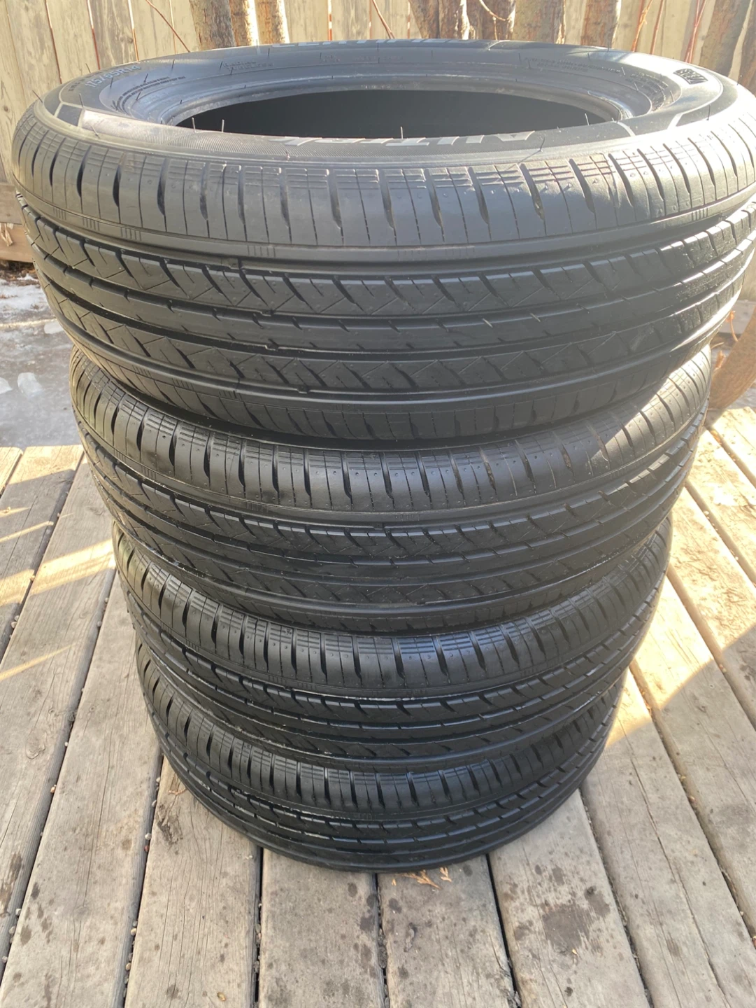 Set of 4 Milestar All-Season Tires 175/65R14