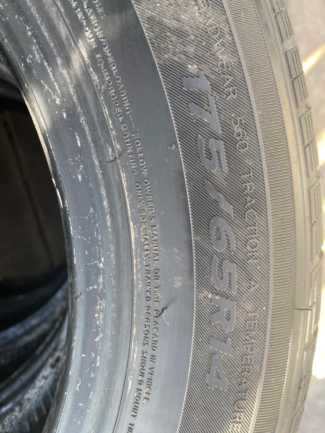 Set of 4 Milestar All-Season Tires 175/65R14 - photo 2