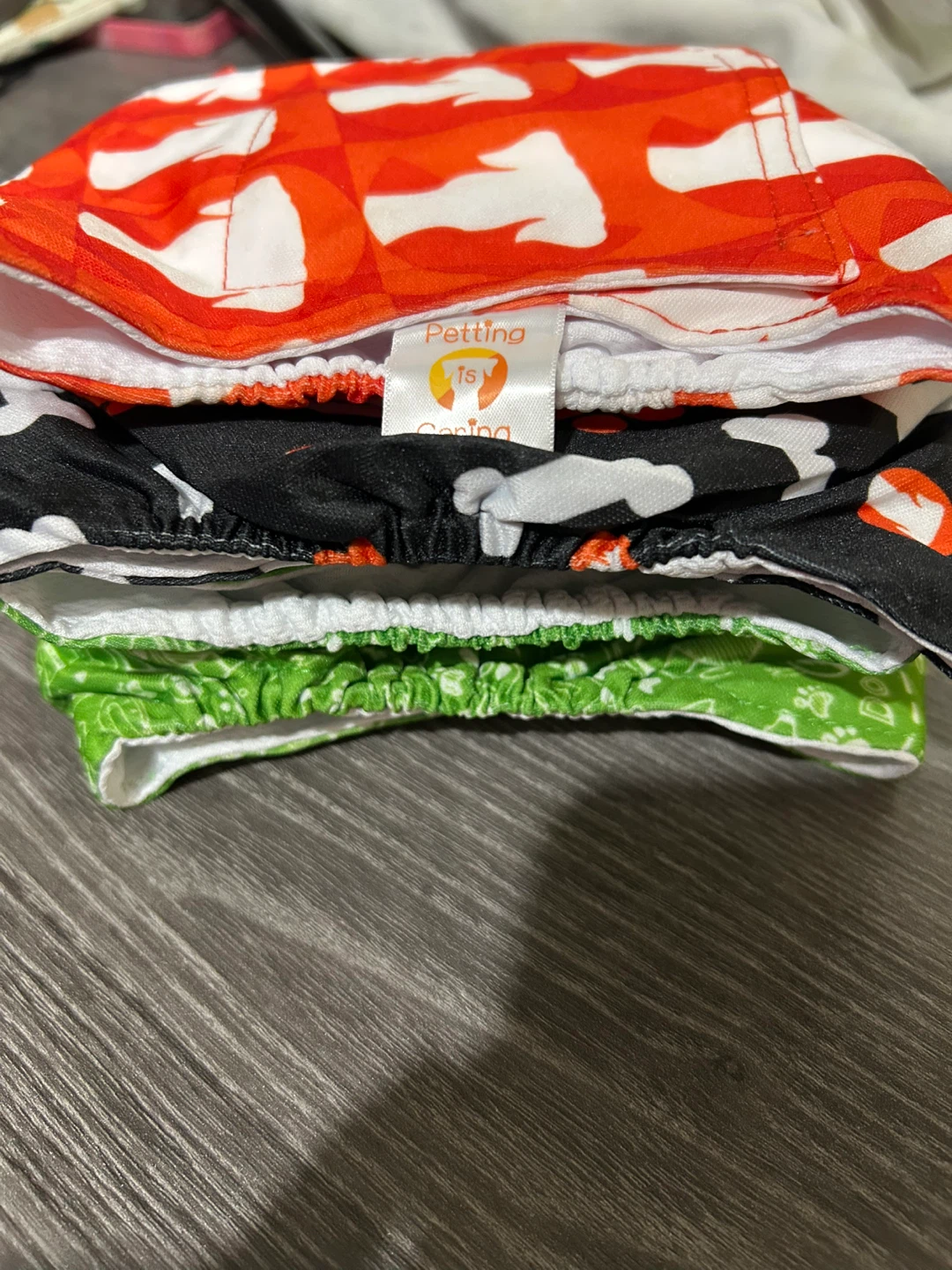 New-Petting is Caring Dog washable Diapers - 4 Pack (Medium) - photo 2