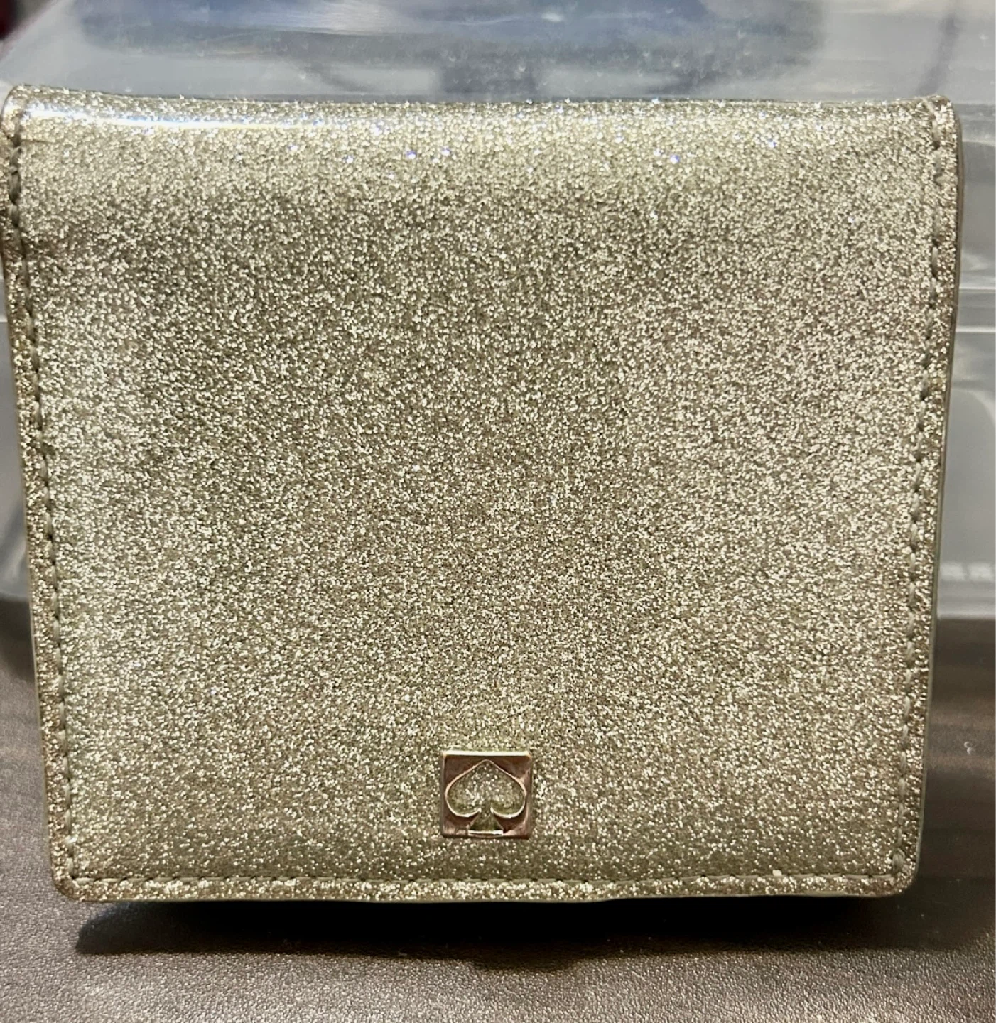 Kate Spade Glitter Bi-Fold Wallet