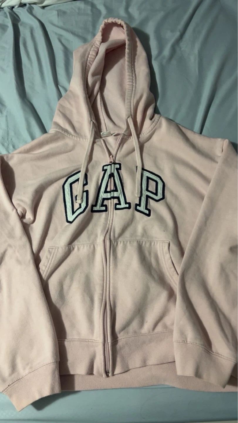 Gap Pink Zip-Up Hoodie