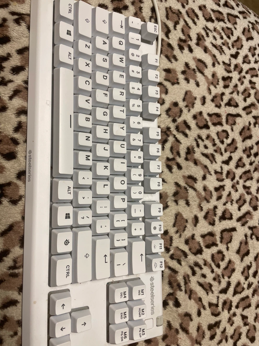 SteelSeries APEX 3 TKL White Keyboard - photo 2