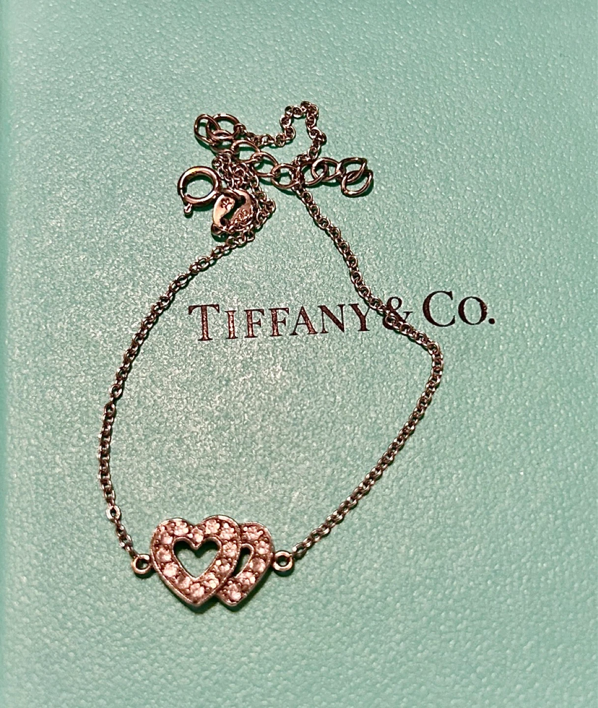 Double Heart Bracelet