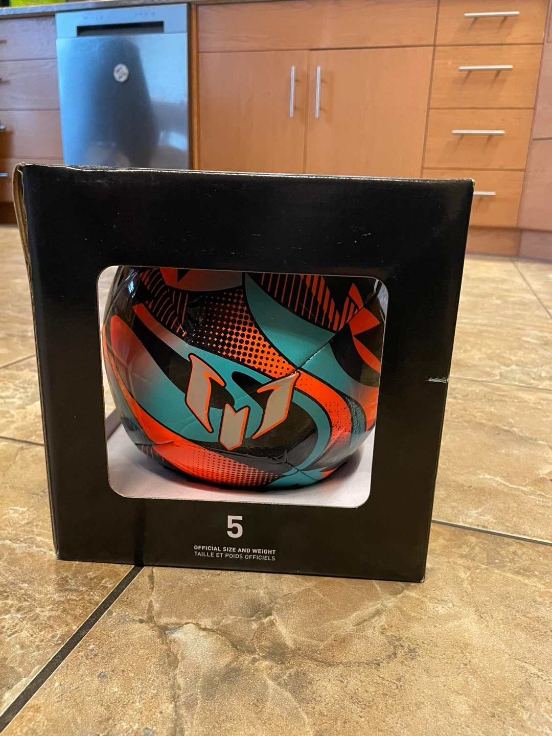 Messi Club Adidas Size 5 Soccer Ball