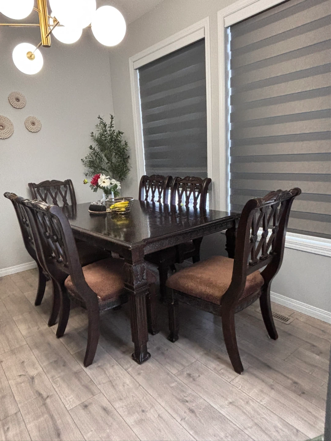 Dining Table Set with 6 Chairs - photo 2