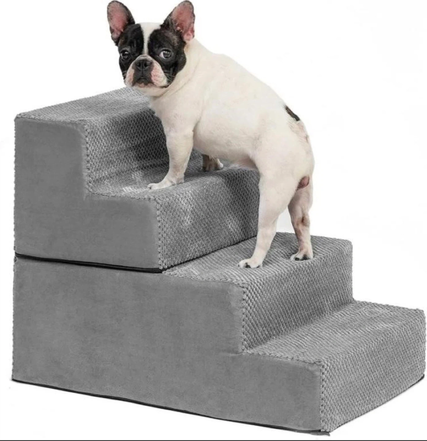 4 Tier Pet Stairs - Grey - photo 2