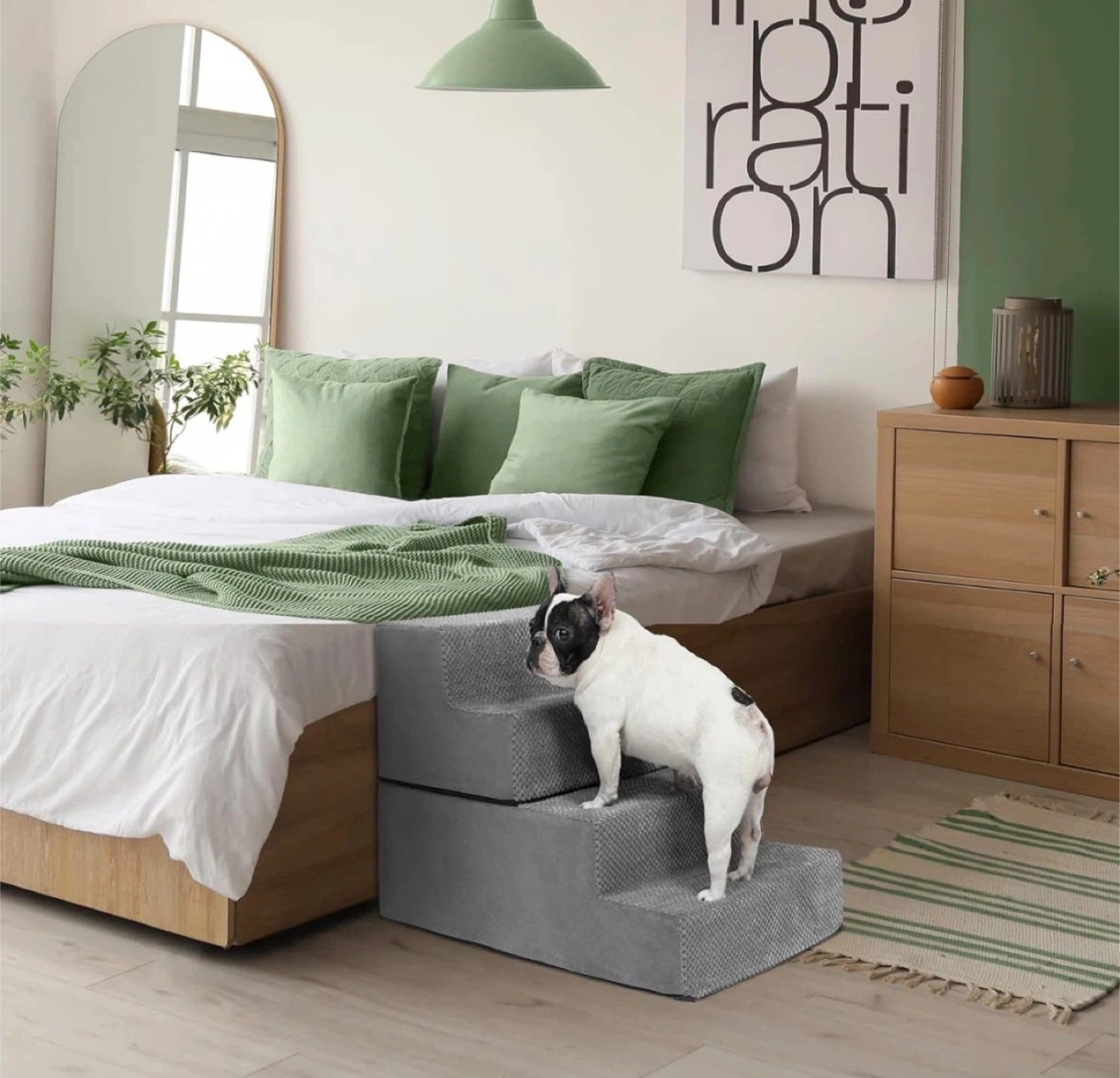4 Tier Pet Stairs - Grey - photo 4