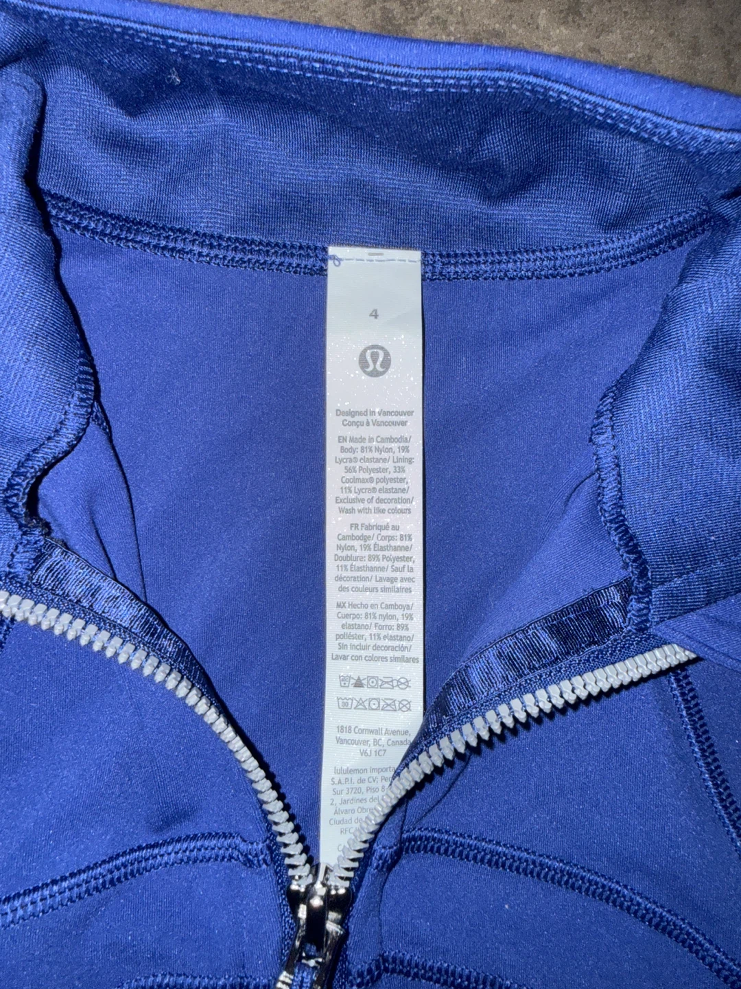Lululemon Blue Athletic Jacket - photo 4