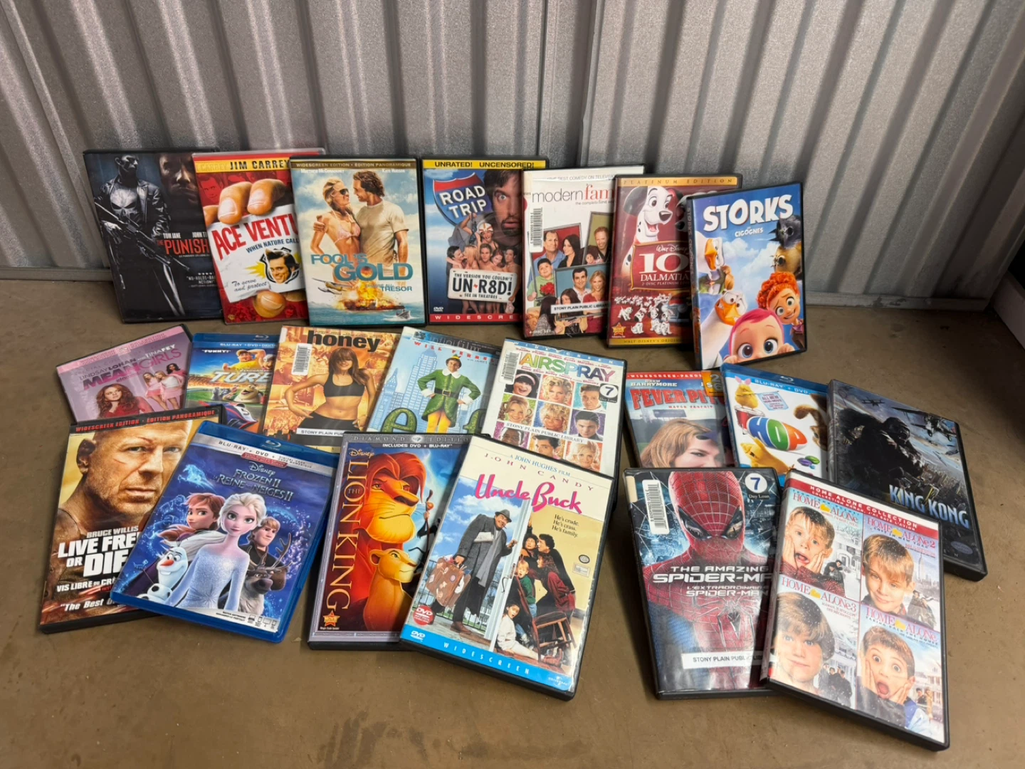 Assorted DVD and Blu-ray Movies Collection