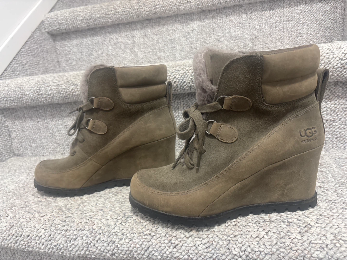 UGG Waterproof Wedge Boots