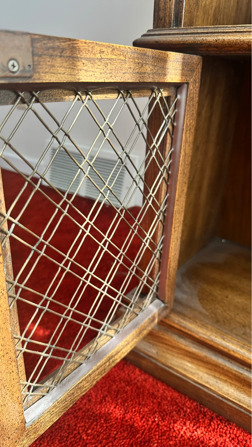 Tall Wooden Bookcase with Cabinet - photo 3
